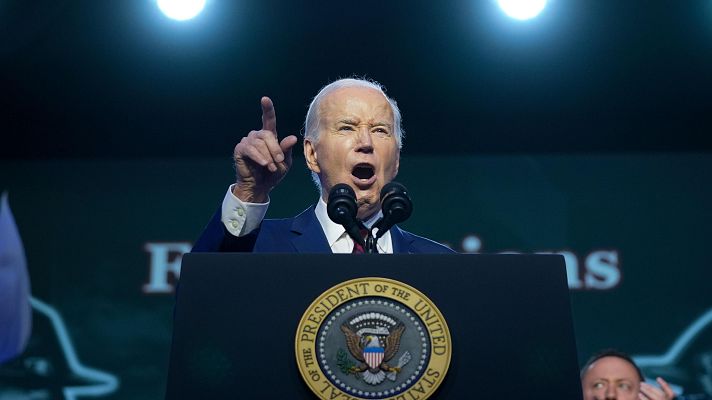 Telediario 1 - Protestas propalestinas en varias universidades de EE.UU.: muchos jóvenes creen que Biden les ha traicionado