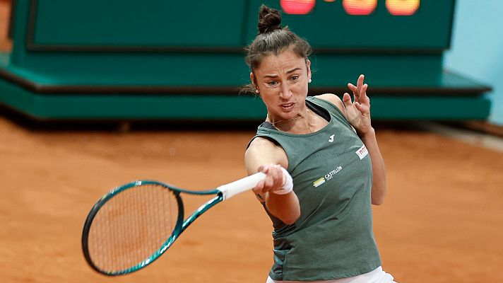 Tenis - Sara Sorribes doblega a la bielorrusa Azarenka