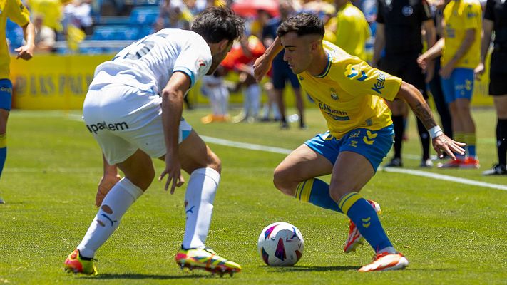 Resúmenes de LaLiga - Las Palmas - Girona FC: resumen del partido, 33ª jornada | Primera