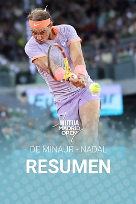 Tenis - Madrid Open 2024: las mejores imágenes del encuentro Nadal - de Miñaur