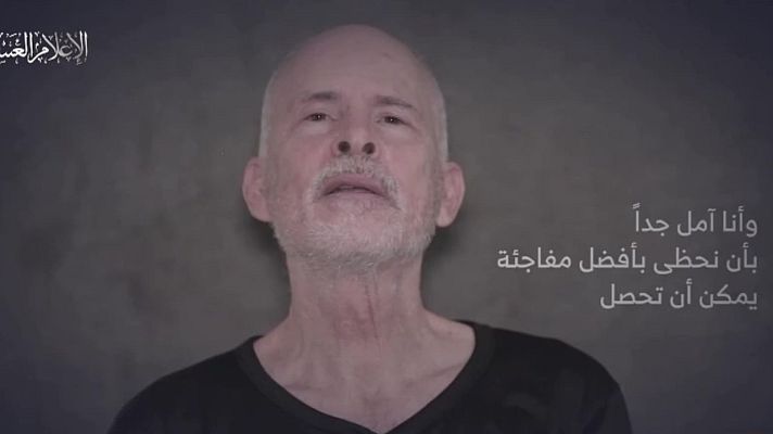 Informativo 24h - Hamás publica un vídeo de dos de los rehenes pidiendo un acuerdo de tregua en Gaza