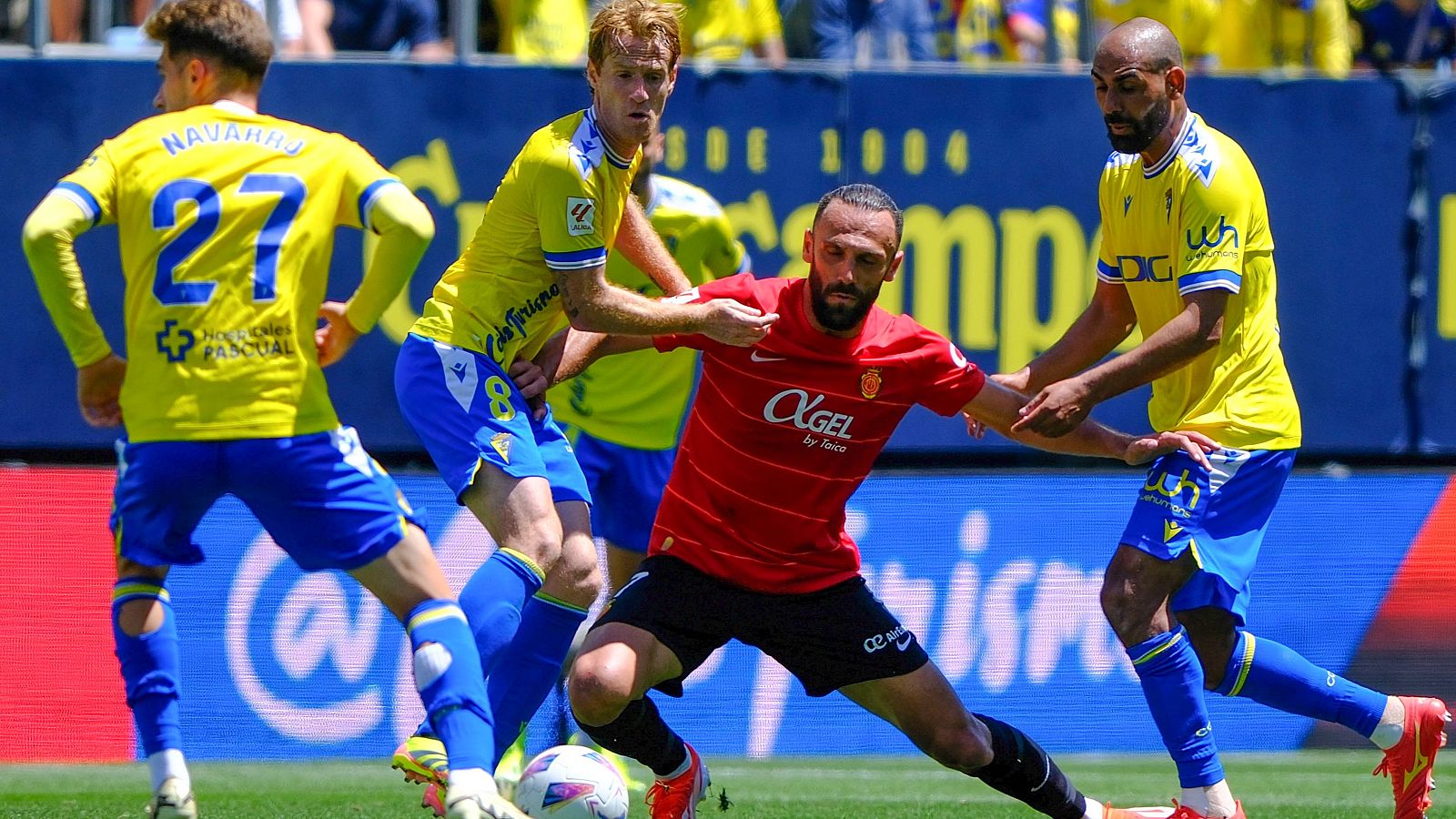 Cádiz - Mallorca: resumen del partido de la 33ª jornada de Primera | Ver