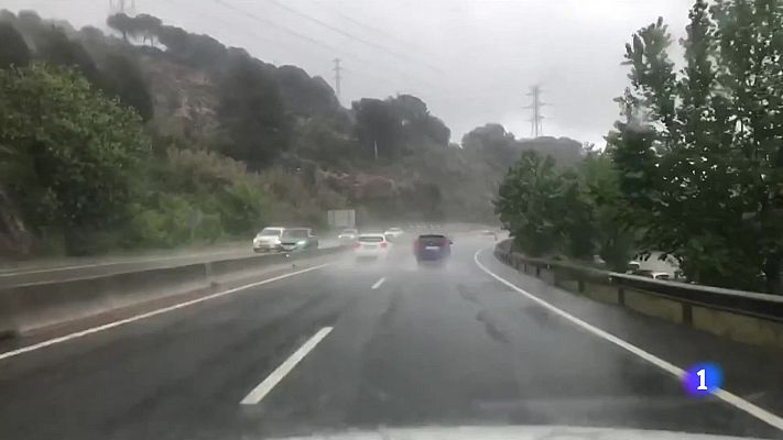 L'Informatiu - Diumenge de pluja a bona part de Catalunya que augmenta els cabals dels rius