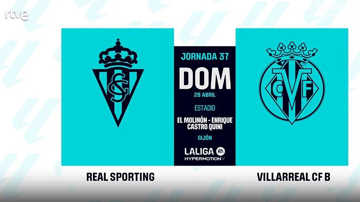 Resúmenes de LaLiga - Sporting - Villarreal B: resumen partido 37ª jornada | Segunda