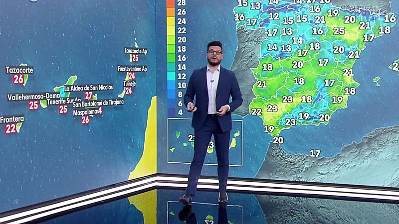 Precipitaciones localmente fuertes o persistentes en Cataluña y Baleares - ver ahora