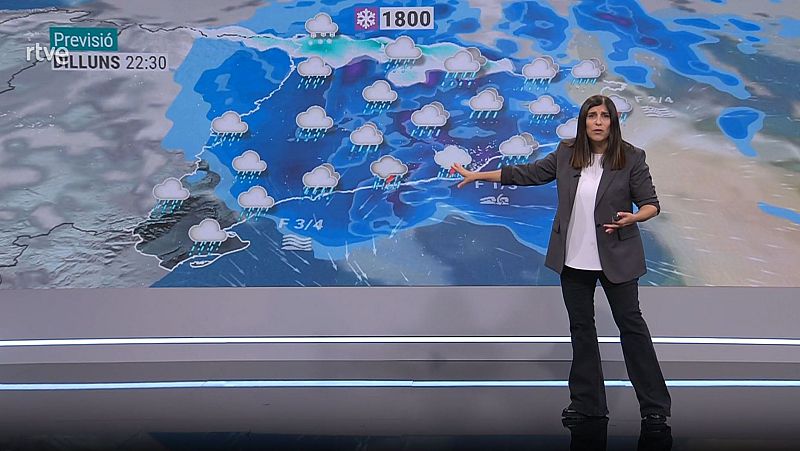 El Temps – Plou a tot Catalunya. Localment amb intensitat i abundància