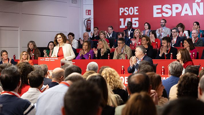 Telediario 1 - En el PSOE han celebrado la decisión de Sánchez de continuar como presidente del Gobierno