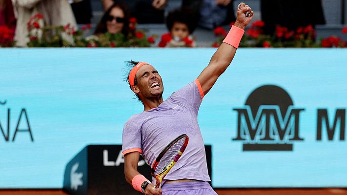 Madrid Open de Tenis - Rafa Nadal: "Todos los minutos que estoy acumulados esta semana tienen un valor importante para mí"