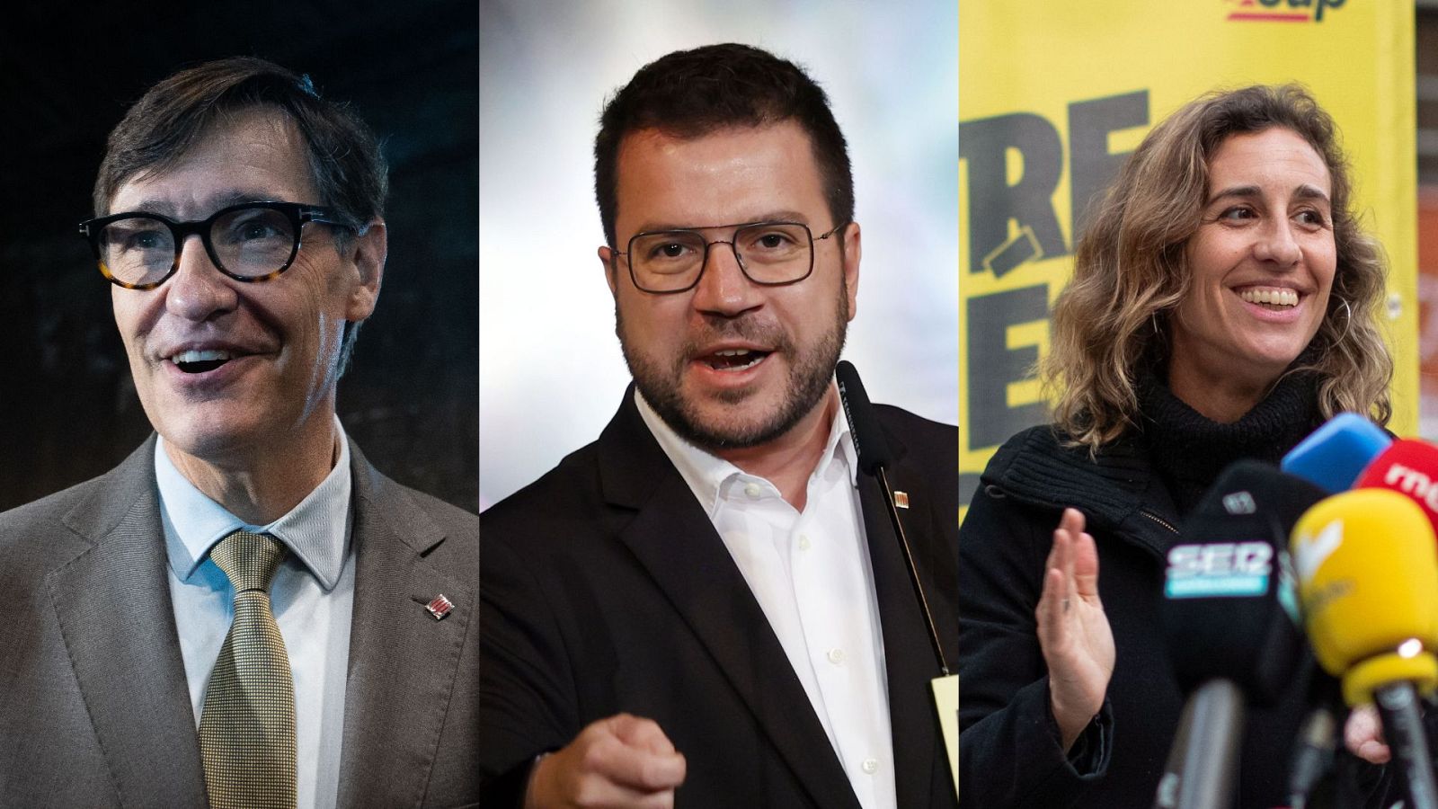 Illa pide aglutinar el voto en el PSC y Aragonès carga contra Sánchez | Ver