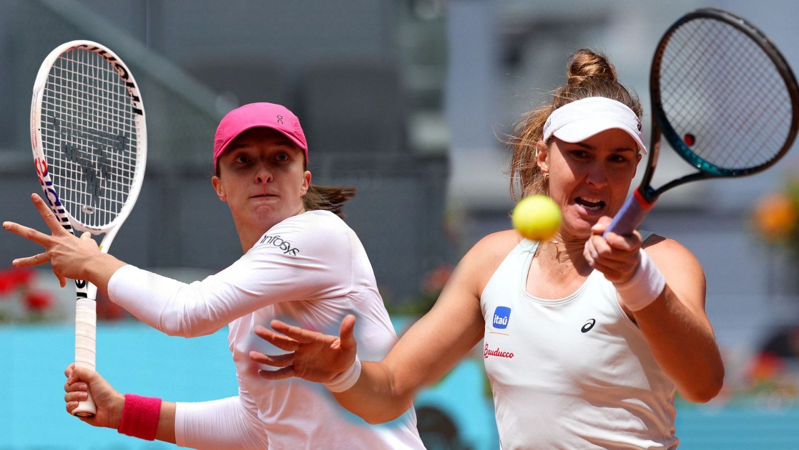 Tenis - WTA Mutua Madrid Open: I. Swiatek - B. Haddad Maia - 30/04/24 - ver ahora