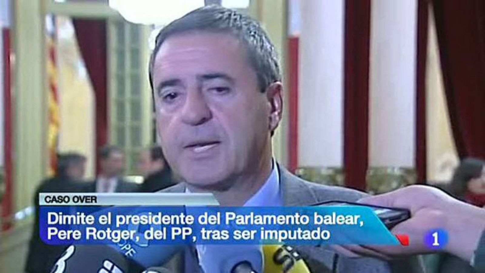 Dimite el presidente del Parlamento balear | Ver