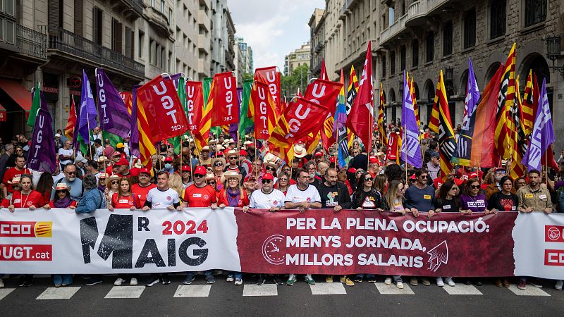 Telediario 1 en cuatro minutos - 01/05/24  - RTVE.es | Ver