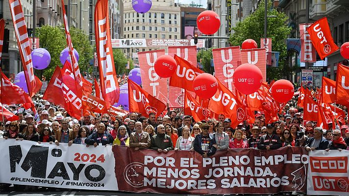 Telediario 1 - Telediario - 15 horas - 01/05/24