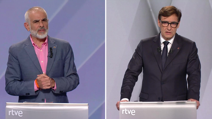 Especiales informativos - Cs dice que "todo se ha ido por los agujeros del procés" e Illa se compromete a "encarrilar" la financiación en Cataluña