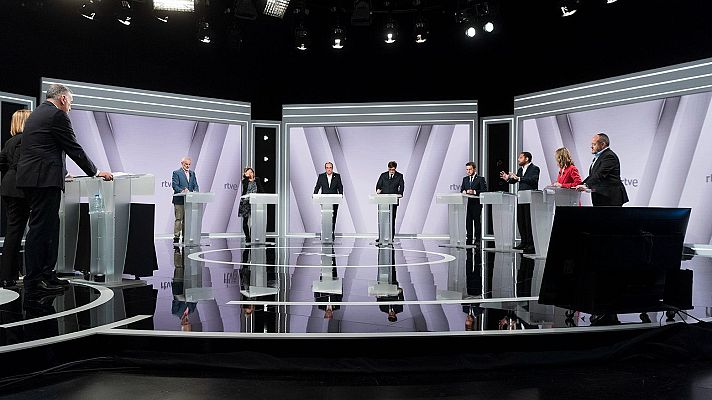 Especiales informativos - Los candidatos presentan su modelo de Cataluña en su minuto de oro final