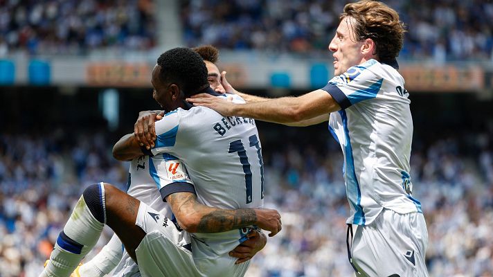 Resúmenes de LaLiga - Real Sociedad - Las Palmas: resumen, 34ª jornada | Primera