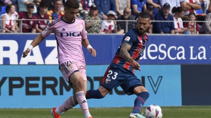 Resúmenes de LaLiga - Huesca - Oviedo: resumen del partido, 38ª jornada | Segunda