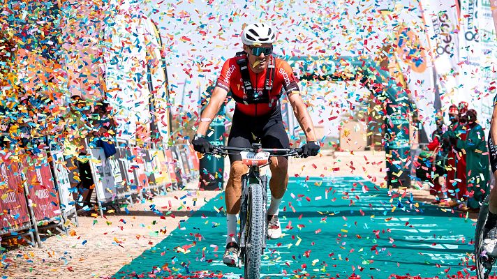 Telediario 1 - La Titan Desert ha acabado con victoria española de Luis León Sánchez