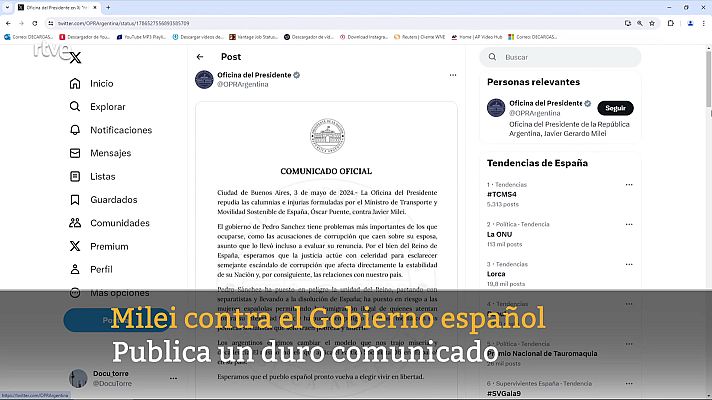 Telediario Internacional - Telediario Internacional - 03/05/24