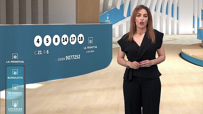 Loterías - Sorteo de la Bonoloto y Primitiva del 04/05/24