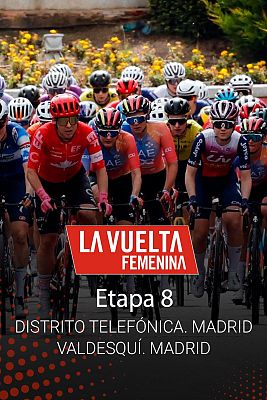 Ciclismo - Vuelta España Femenina, 8ª estapa: Distrito Telefónica. Madrid - Valdesquí. Comunidad de Madrid