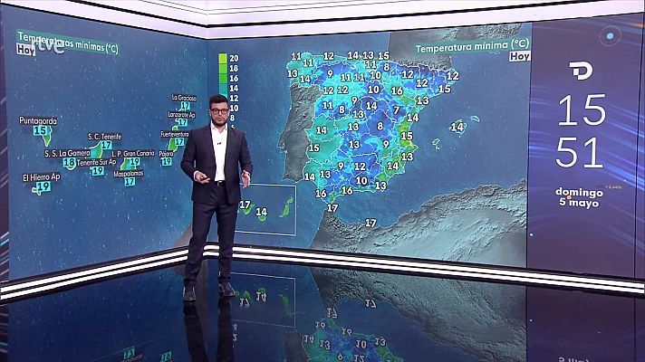El tiempo - El Tiempo - 05/05/24 - RTVE.es