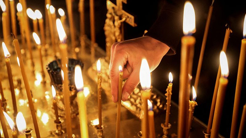 El cristianismo ortodoxo celebra la Pascua en Ucrania y Rusia | Ver