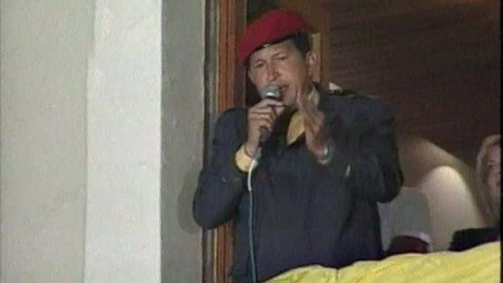 Telediario 1 - Triunfo de Chávez en 2000