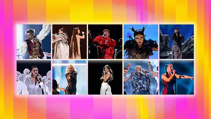 Eurovisión - Los 10 clasificados de la primera semifinal