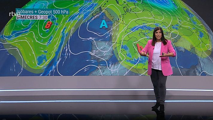 El temps - Traca final de ruixats i tempestes fortes
