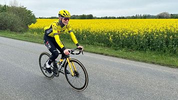 Jonas Vingegaard vuelve a subirse a una bici a 53 das para que arranque el Tour de Francia 2024