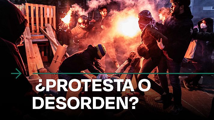 Modo Digital - Universitarios europeos cabreados por la "criminalización" de las protestas propalestinas