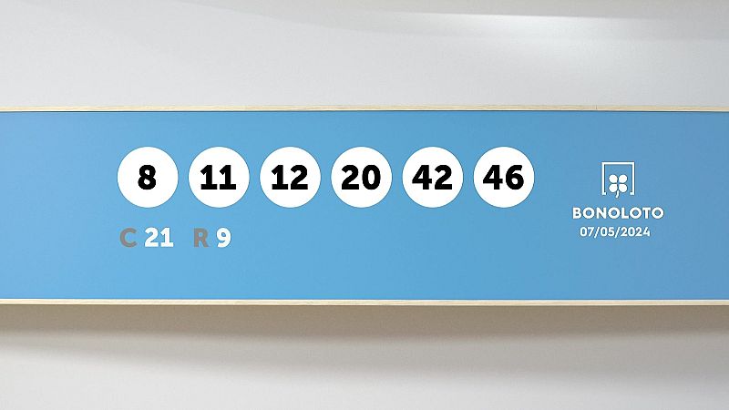 Sorteo de la Lotería Bonoloto y Euromillones del 07/05/2024 - Ver ahora