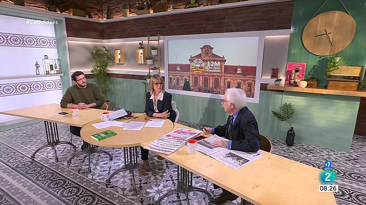 Cafè d'idees - Salvador Illa, Andreu Buenafuente i s'aixeca l'emergència