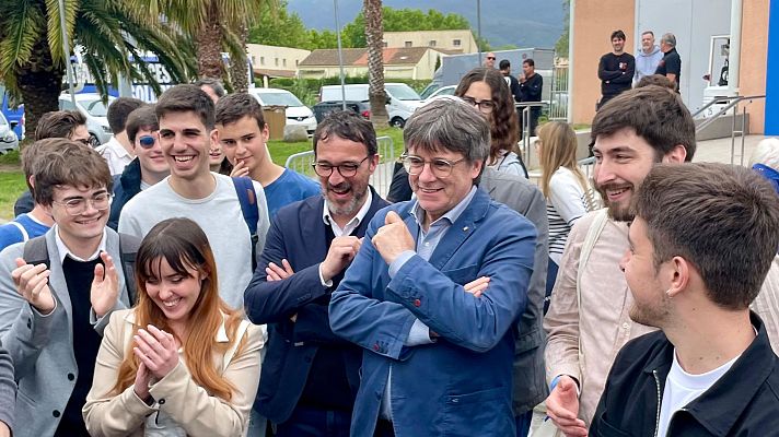 La hora de La 1 - Junts+ dice que la declaración de independencia está "vigente" y avisa de "consecuencias" si hay "pactos contra natura" tras el 12M