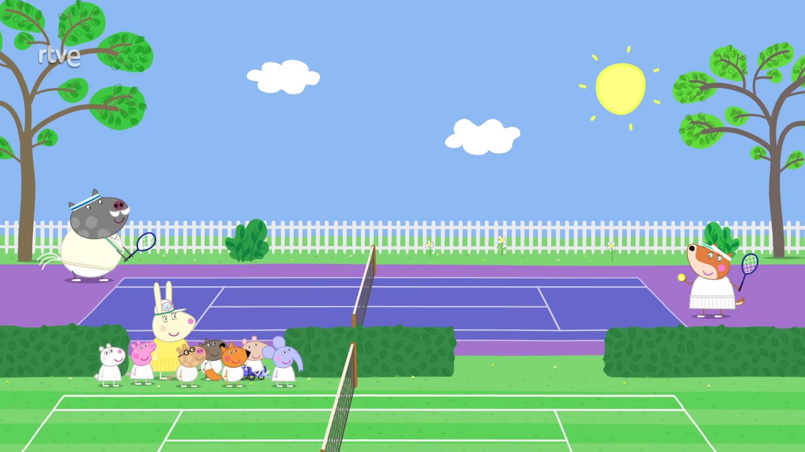 Peppa Pig - Juegos de raqueta - Peppa Pig | Ver