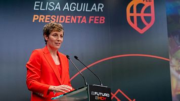 Elisa Aguilar, reelegida presidenta de la FEB: "Tenemos que ser un espejo para las nias"