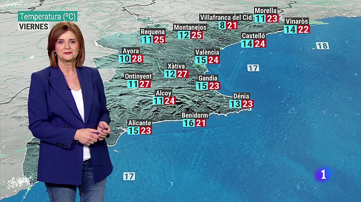 L'informatiu - Comunitat Valenciana - El tiempo en la Comunitat Valenciana - 09/05/2024