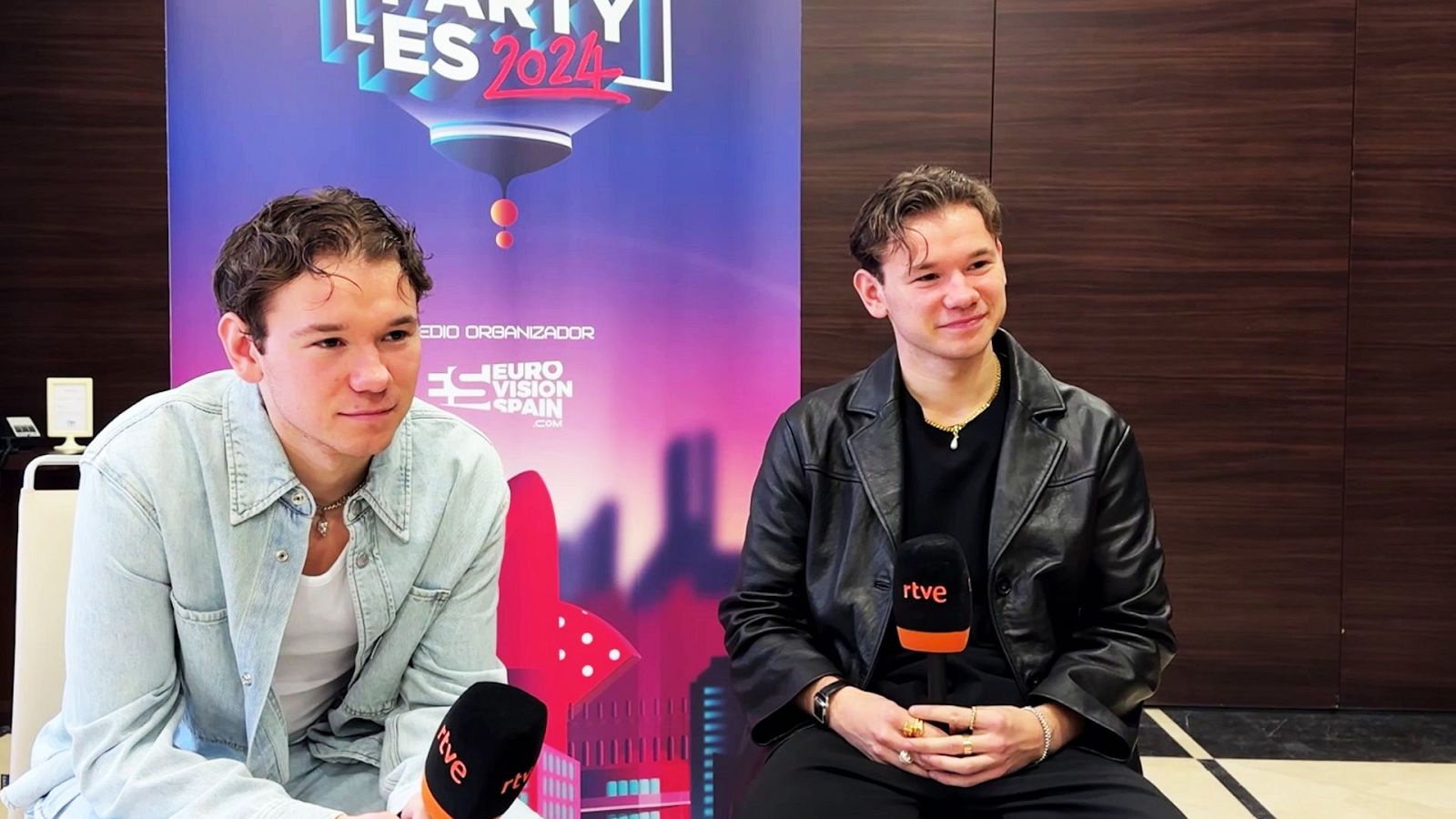 Eurovisión 2024 | Entrevista a Marcus y Martinus (Suecia) | Ver