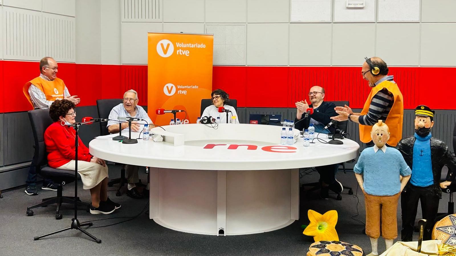 Tintín en la voz de nuestros mayores - Voluntariado RTVE - Fundación Grandes Amigos | Ver
