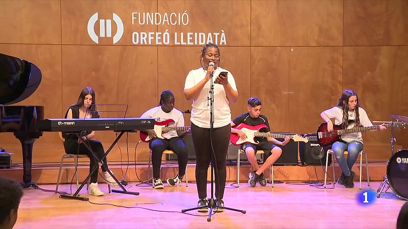 Orfeó Lleidatà garanteix l'accés a la música en igualtat d'oportunitats - L'Informatiu | Veure
