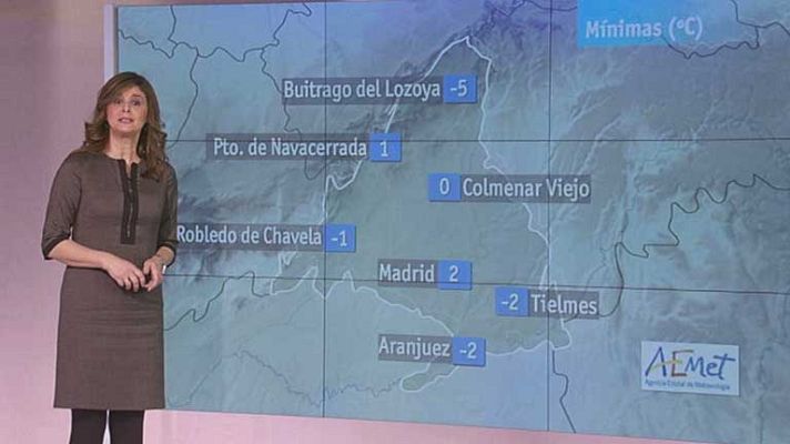 Informativo de Madrid - El tiempo en la Comunidad de Madrid - 12/12/12