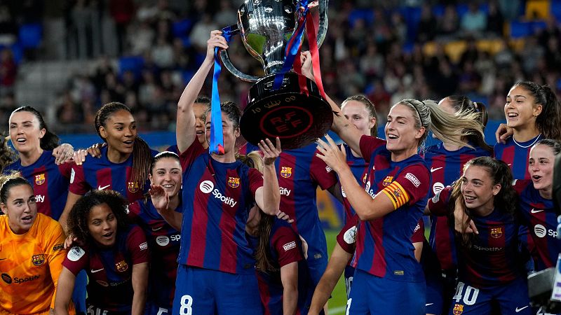 Las jugadoras del Barcelona piden apoyo en busca del 'póker' - Fútbol | Ver