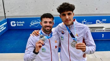 Moreno y Domnguez consiguen la medalla de plata en la final del C2 500 y se clasifican para Pars 2024