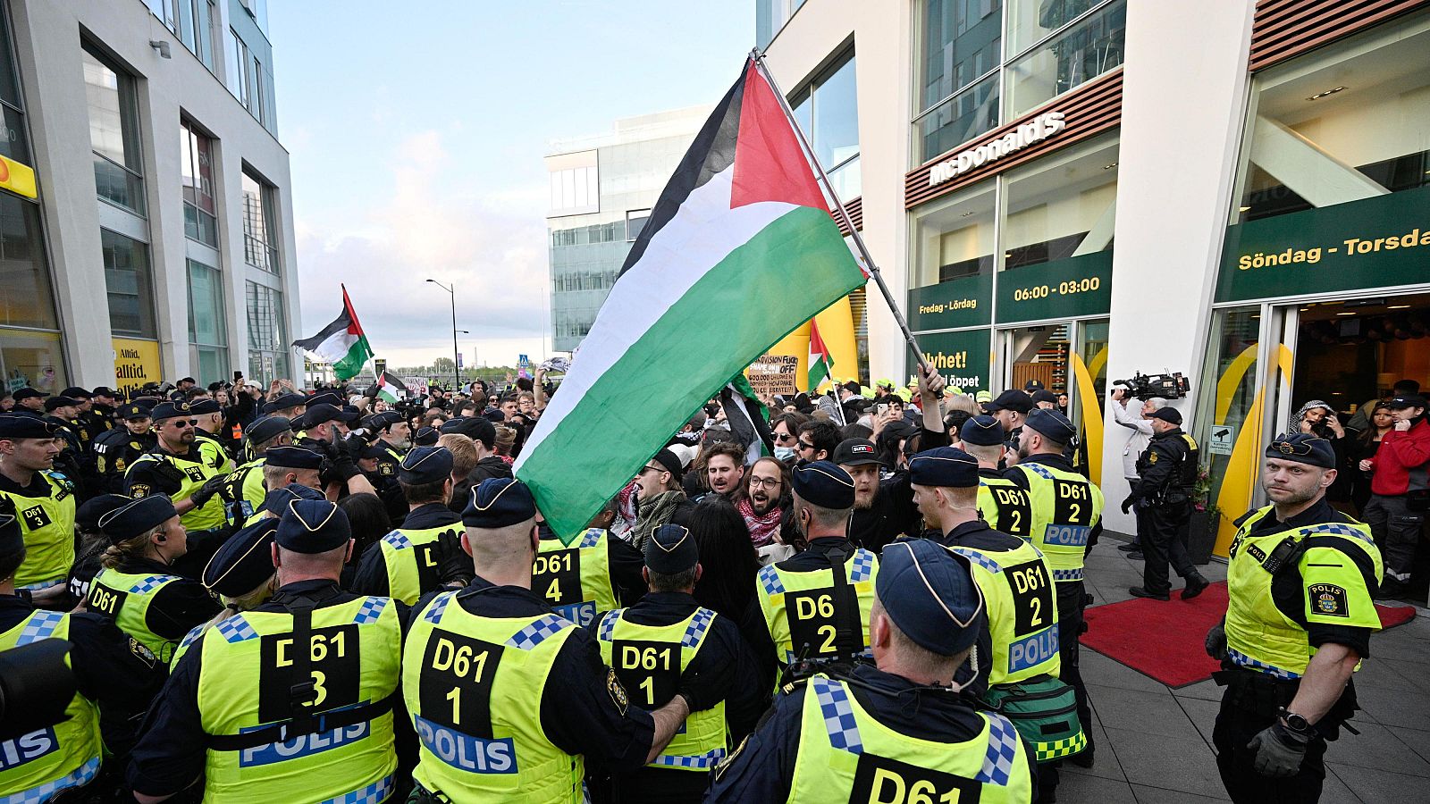 Malmö se blinda en seguridad para la final de Eurovisión | Ver