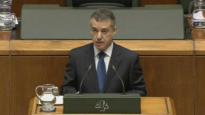 Telediario 1 - Investidura del lehendakari