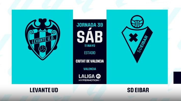 Resúmenes de LaLiga - Levante- Eibar: resumen del partido, 39ª jornada