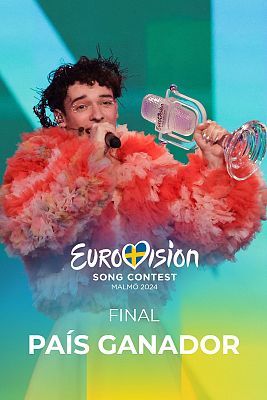 Eurovisión - Momento en el que Suiza gana la final