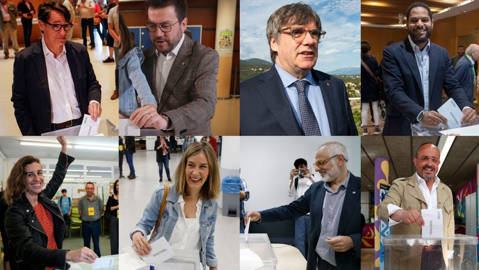 Los candidatos a la Generalitat llaman a votar por Cataluña - Fin de semana 24h | Ver