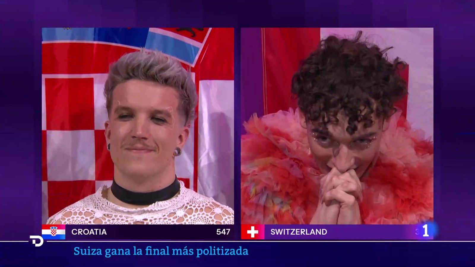 Festival de Eurovisión: ganó Suiza y Nebulossa en el puesto 22 | Ver